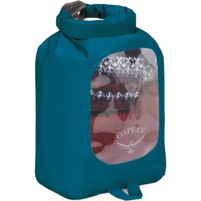 Osprey Drysack 3l W/window - Waterfront Blue - Unisex - OneSize - Partioaitta, kuva 1 / 1