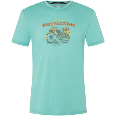 Supernatural M Bikepacking Tee - Wasabi/various - Miehet - S - Partioaitta, kuva 1 / 1