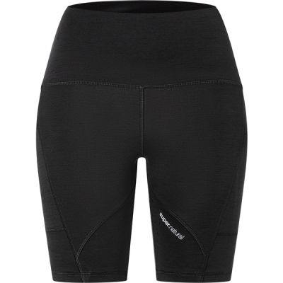 Supernatural W Alpine Active Short - Jet Black - Naiset - L - Partioaitta