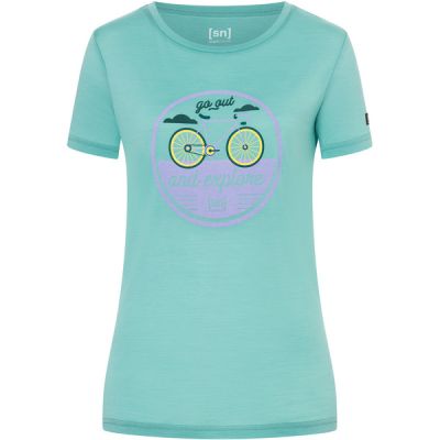 Supernatural W Go Out Tee - Wasabi/various - Naiset - L - Partioaitta