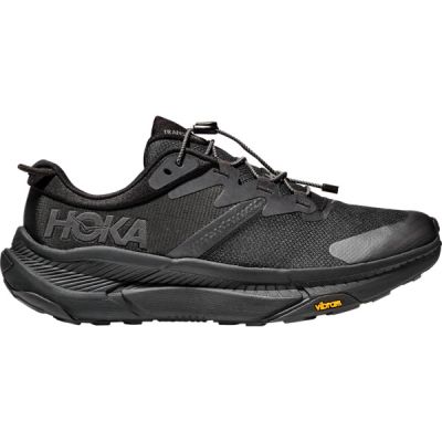 Hoka M Transport - Black / Black - Miehet - 11 - Partioaitta
