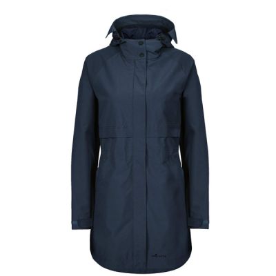 FRILUFTS Sakata Hooded Parka - Dark Sapphire - Naiset - XL - Partioaitta