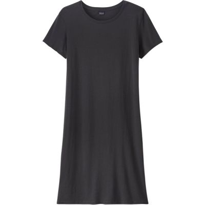 Patagonia W' S Regenerative Organic Certified Cotton T-shirt Dress - Ink Black - Naiset - XS - Partioaitta