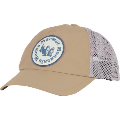 Marmot Alpine Soft Mesh Trucker - Light Oak/twilight - Unisex - S/M - Partioaitta, kuva 1 / 1