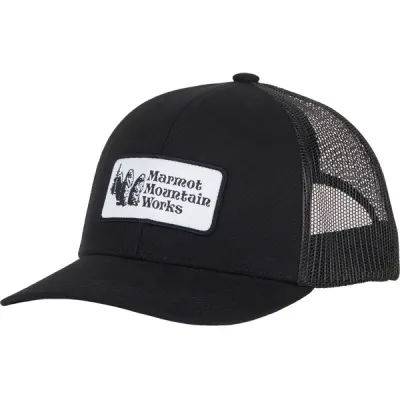 Marmot Retro Trucker Hat - Black/black - Unisex - OneSize - Partioaitta, kuva 1 / 1