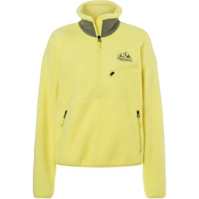 Marmot Wm' S ’94 E.c.o. Recycled Fleece - Light Yellow/vetiver - Naiset - S - Partioaitta, kuva 1 / 1