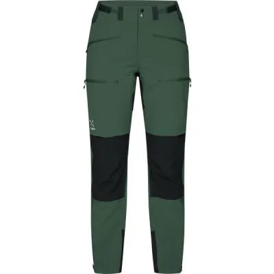 Haglöfs Rugged Standard Pant Women - Fjell Green/true Black - Naiset - 34 - Partioaitta, kuva 1 / 1