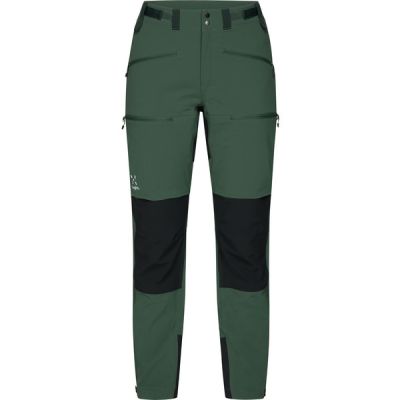 Haglöfs Rugged Standard Pant Women - Fjell Green/true Black - Naiset - 44 - Partioaitta
