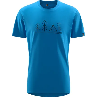 Haglöfs Camp Tee Men - Nordic Blue - Miehet - M - Partioaitta, kuva 1 / 1