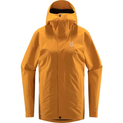 Haglöfs Koyal Proof Jacket Women - Desert Yellow - Naiset - L - Partioaitta, kuva 1 / 1