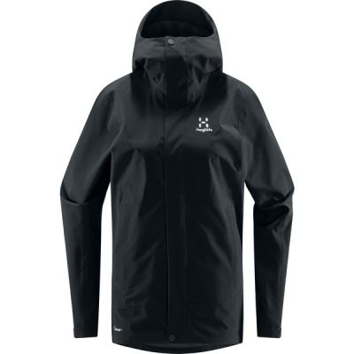 Haglöfs Koyal Proof Jacket Women - True Black - Naiset - S - Partioaitta