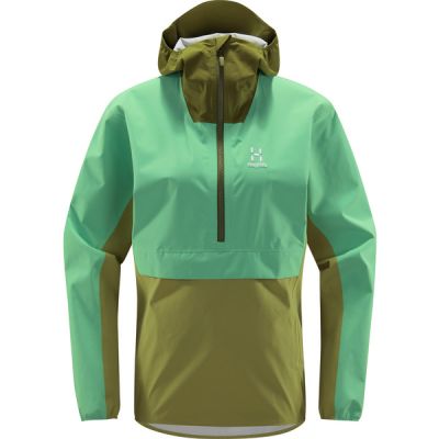 Haglöfs Sparv Proof Anorak Women - Mint Stone/thyme Green - Naiset - S - Partioaitta