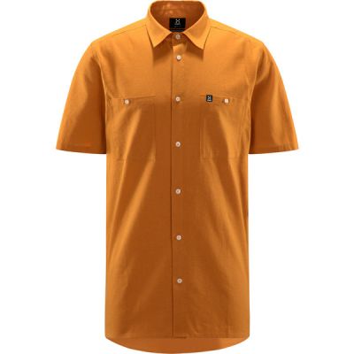Haglöfs Curious Hemp Ss Shirt Men - Desert Yellow - Miehet - L - Partioaitta