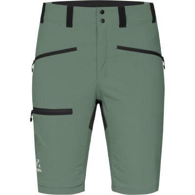Haglöfs Mid Slim Shorts Women - Fjell Green/true Black - Naiset - 42 - Partioaitta