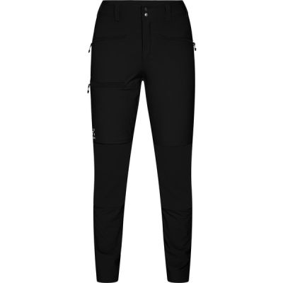 Haglöfs Mid Slim Pant Women - True Black - Naiset - 38 - Partioaitta