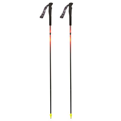 Leki Neotrail Fx.one Superlite - Bright Red-neonyellow-naturalc - Unisex - 130 CM - Partioaitta