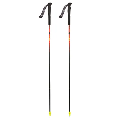 Leki Neotrail Fx.one Superlite - Bright Red-neonyellow-naturalc - Unisex - 130 CM - Partioaitta