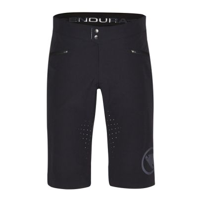Endura Singletrack Lite Short - Black - Miehet - XXL SHORT - Partioaitta