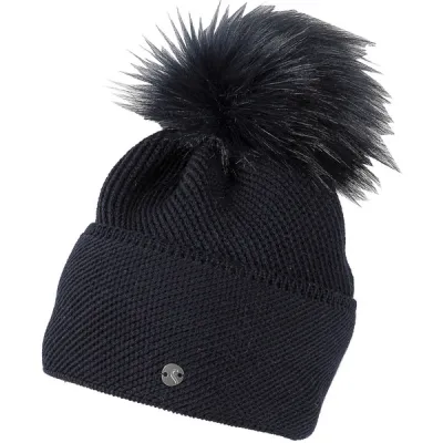 Salon Lakkitehdas Miska Beanie - Black - Naiset - One Size - Partioaitta, kuva 1 / 1
