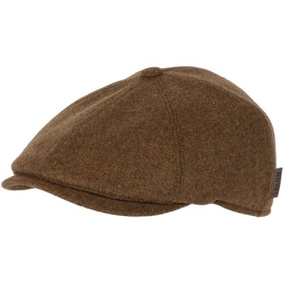 Salon Lakkitehdas Flat Cap Rocky Gen Merino - Beige - Unisex - 59 - Partioaitta