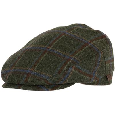 Salon Lakkitehdas Flat Cap Eero Gen Merino - Green - Unisex - 58 - Partioaitta