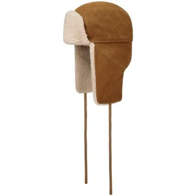 Stetson Bomber Cap Calf Split - Brown - Unisex - M - Partioaitta, kuva 1 / 1
