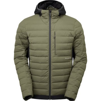 Artilect M Divide Fusion Stretch Hoodie - Earthen/black - Miehet - XL - Partioaitta