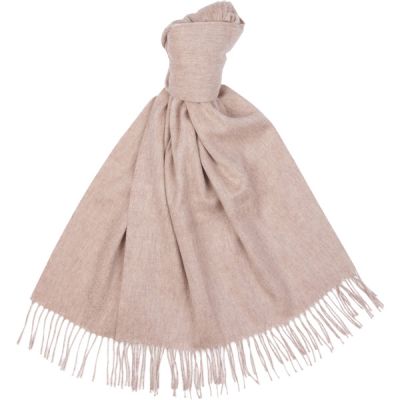 Barbour Lambswool Wrap - Oatmeal - Naiset - OneSize - Partioaitta