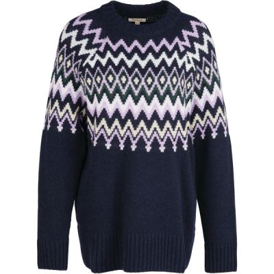 Barbour Midhurst Knit - Navy - Naiset - 14 - Partioaitta