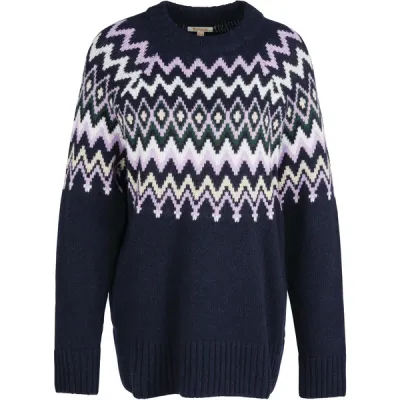 Barbour Midhurst Knit - Navy - Naiset - 14 - Partioaitta, kuva 1 / 1