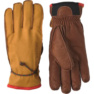 Hestra Wakayama - 5 Finger - Cork/brown - Unisex - 8 - Partioaitta