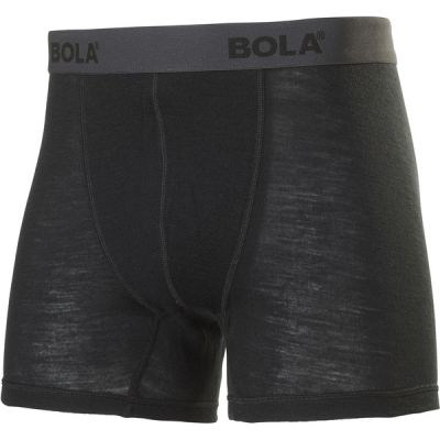 Bola Merino Boxer Double Pack  - Black - Miehet - M - Partioaitta