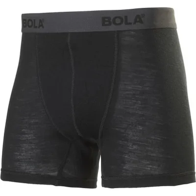 Bola Merino Boxer Double Pack  - Black - Miehet - M - Partioaitta, kuva 1 / 1