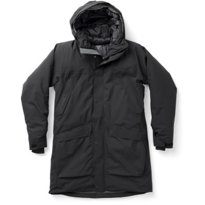 Talvitakki Houdini W' S Fall In Parka - True Black - Naiset - M - Partioaitta