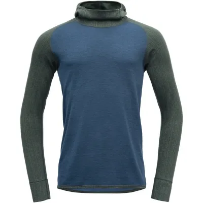 Devold Kvitegga Merino 230 Hoodie Man - Woods/blue - Miehet - L - Partioaitta, kuva 1 / 1