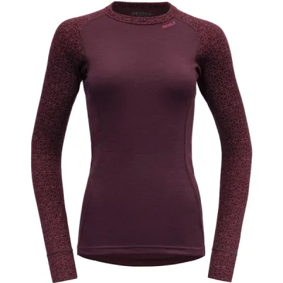 Devold Duo Active Merino 205 Shirt Wmn - Port - Naiset - S - Partioaitta, kuva 1 / 1