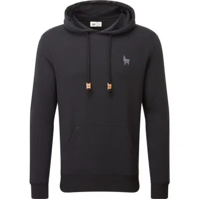 Tentree M Peru Embroidered Llama Hoodie - Meteorite Black - Miehet - S - Partioaitta, kuva 1 / 1