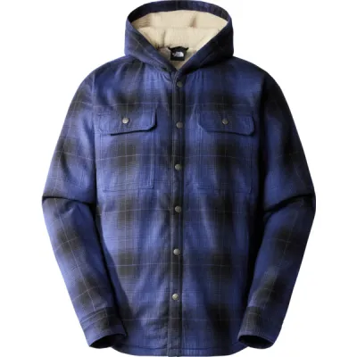The North Face M Hooded Campshire Shirt - Tnf Black M Horizon Pld - Miehet - M - Partioaitta, kuva 1 / 1