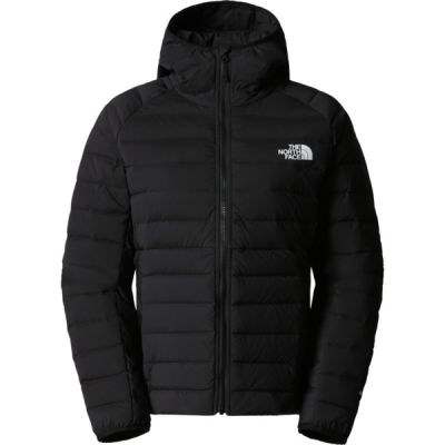 Talvitakki The North Face W Belleview Stretch Down Hoodie - Tnf Black - Naiset - S - Partioaitta