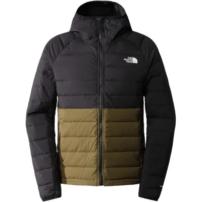 Kevytuntuvatakki The North Face M Belleview Stretch Down Hoodie - Tnf Black-military Olive - Miehet - M - Partioaitta, kuva 1 / 1