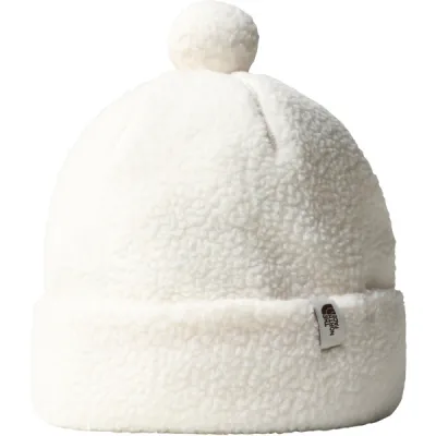 The North Face Cragmont Fleece Beanie - Gardenia White - Unisex - S/M - Partioaitta, kuva 1 / 1