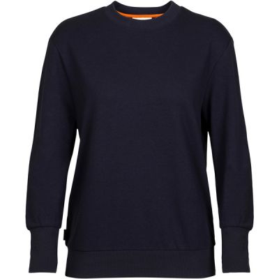 Icebreaker W Central Ii Ls Sweatshirt - Midnight Navy - Naiset - L - Partioaitta | Alk. 79,95 €
