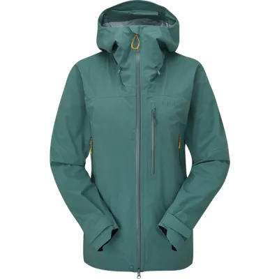 Rab Firewall Jacket Wmns - Eucalyptus - Naiset - 14 - Partioaitta, kuva 1 / 1