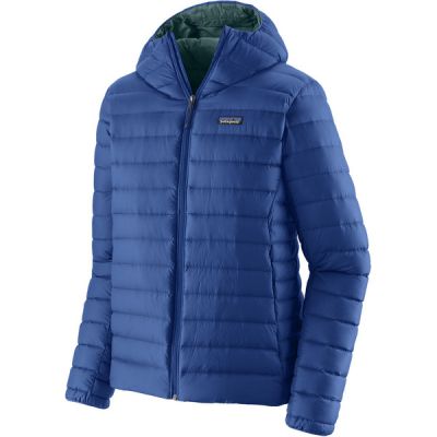 Talvitakki Patagonia M' S Down Sweater Hoody - Passage Blue - Miehet - M - Partioaitta