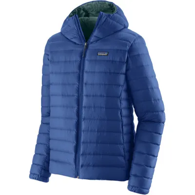 Talvitakki Patagonia M' S Down Sweater Hoody - Passage Blue - Miehet - L - Partioaitta, kuva 1 / 1