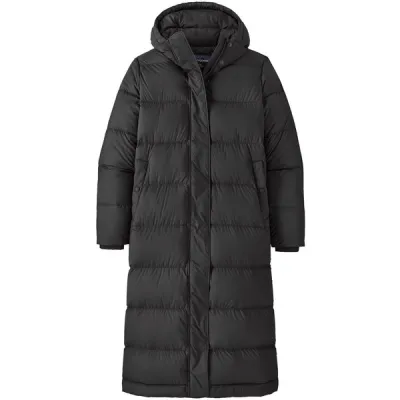 Untuvatakki Patagonia W' S Silent Down Long Parka - Black - Naiset - XS - Partioaitta, kuva 1 / 1