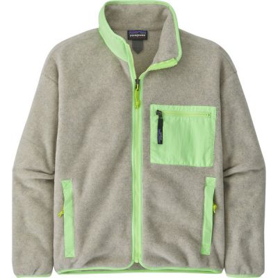 Patagonia W' S Synch Jkt - Oatmeal Heather W/salamander G - Naiset - S - Partioaitta