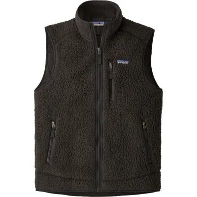 Patagonia M' S Retro Pile Vest - Black - Miehet - M - Partioaitta, kuva 1 / 1
