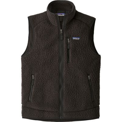 Patagonia M' S Retro Pile Vest - Black - Miehet - L - Partioaitta