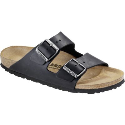 Birkenstock Arizona - Oiled Black - Unisex - 39 - Partioaitta